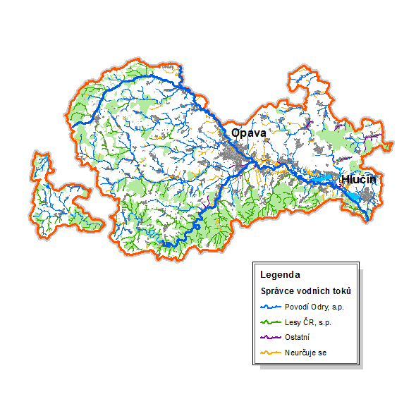 mapa opava